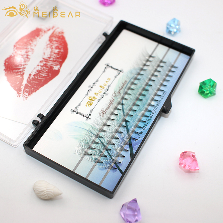 Hot selling private label feathery-soft  volume eyelash extension with wholesale price